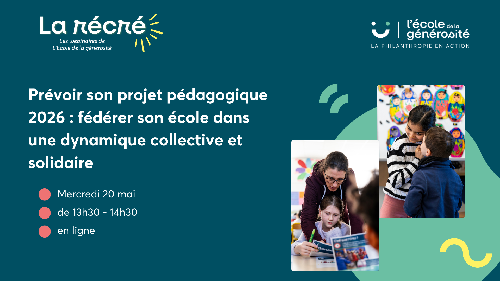 Image d'illustration pour l'article Prévoir son projet pédagogique 2026 : fédérer son école dans une dynamique collective et solidaire