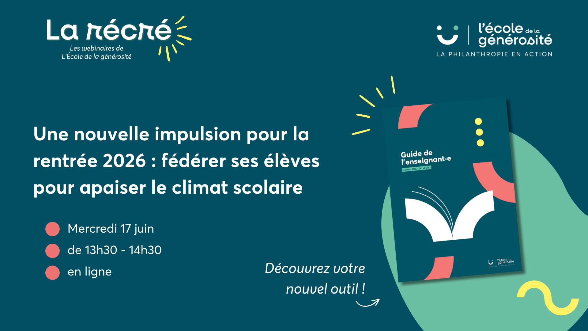 Image d'illustration pour l'article Une nouvelle impulsion pour la rentrée 2026 : fédérer ses élèves pour apaiser le climat scolaire